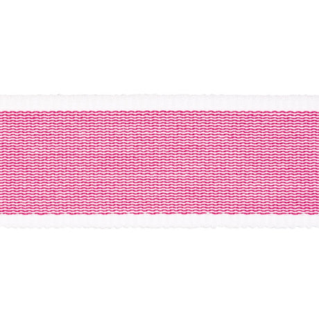 Schumacher Sandpiper Tape Medium Pink Trim