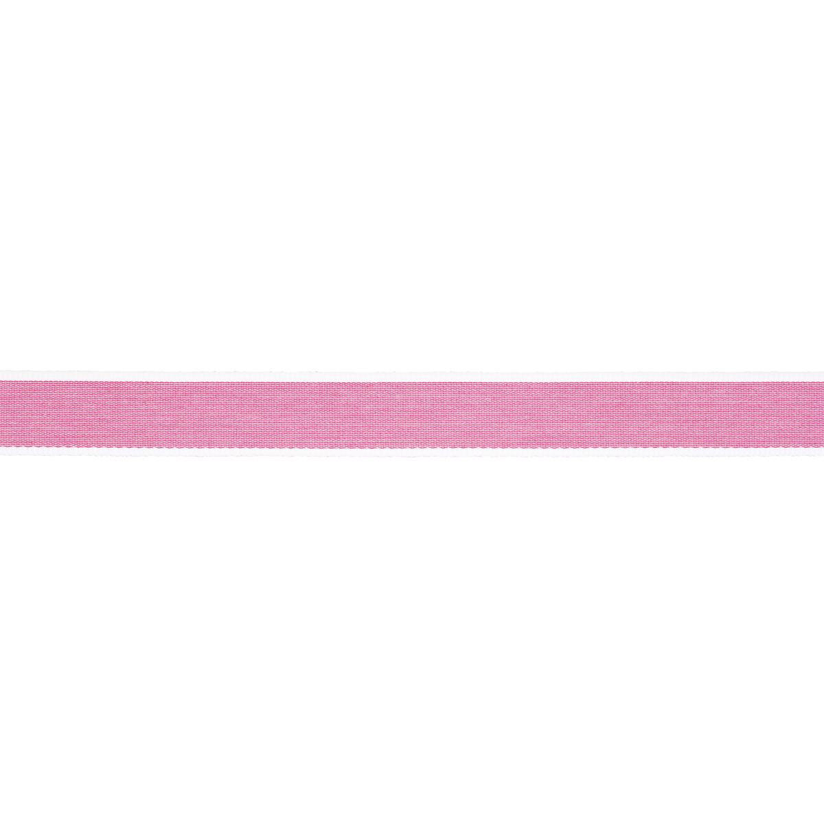 Schumacher Sandpiper Tape Medium Pink Trim