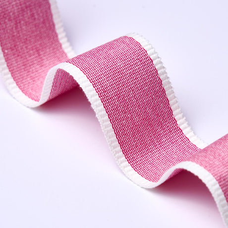 Schumacher Sandpiper Tape Medium Pink Trim