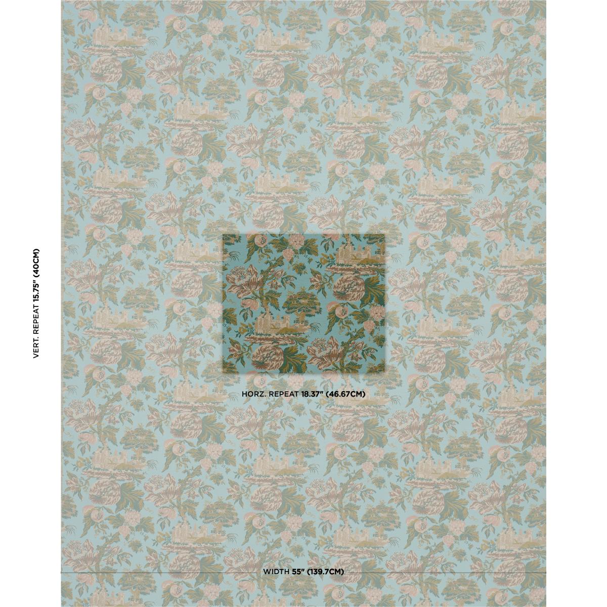 Schumacher Jardin De Louis Printemps Fabric