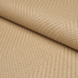 Schumacher Weaved Basketry Natural Fabric