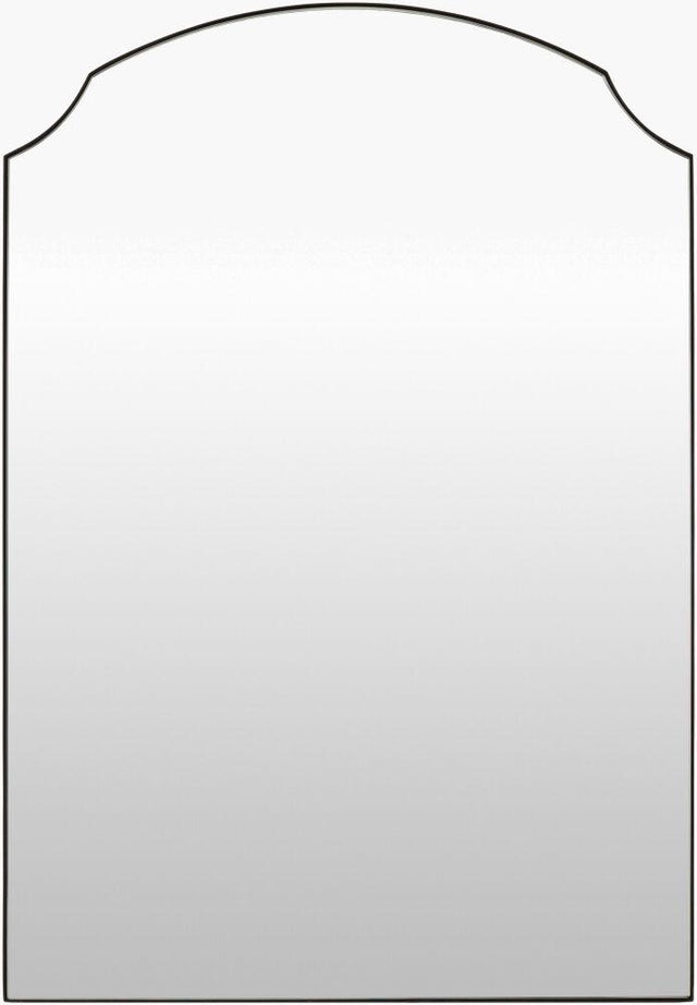Surya Landon GALA-1001 Black 35"H x 24"W x 1"D Wall Art