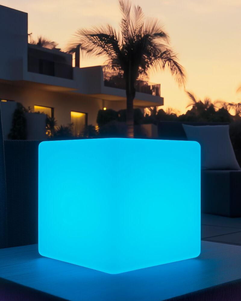 Livabliss Summerfest SMF-005 16"H x 16"W x 16"D Table Lighting