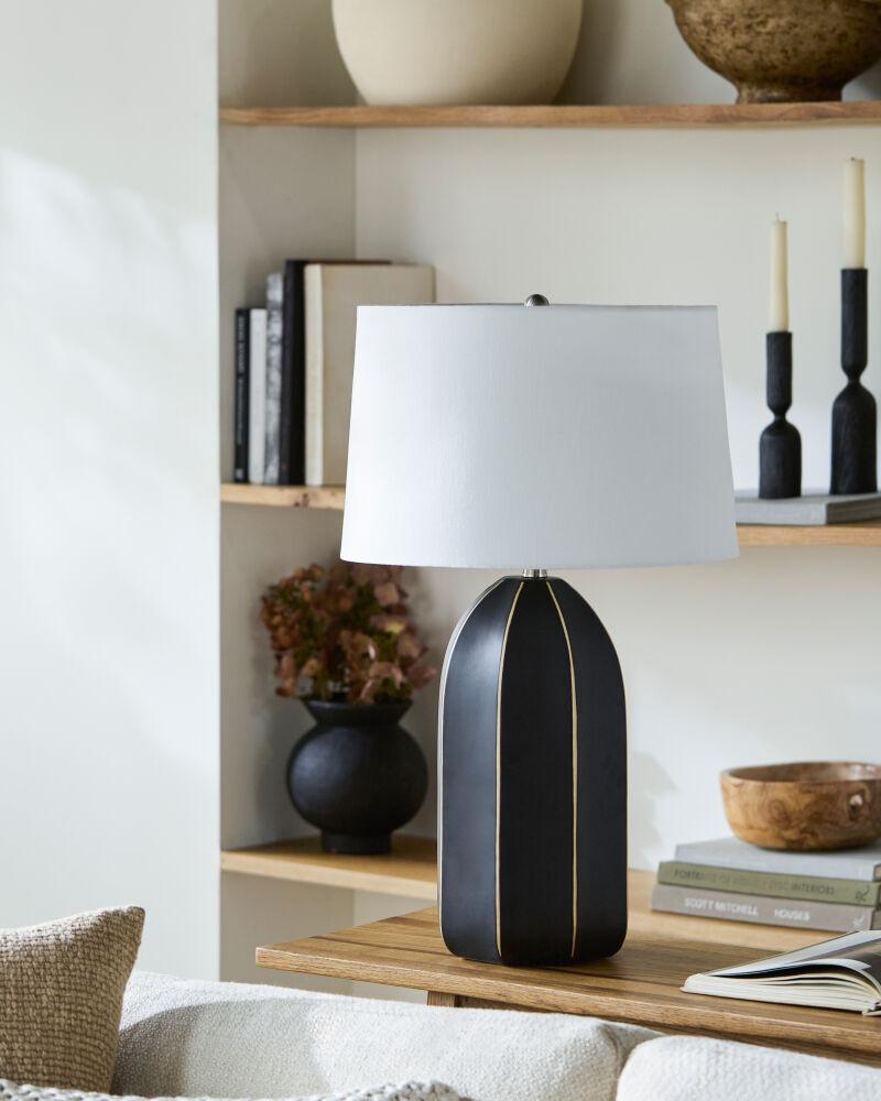 Livabliss Tullich TUL-001 28"H x 16"W x 16"D Table Lighting