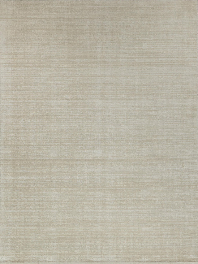 Exquisite Rugs Exquisite Rugs Martelli Modern Handmade Silky Nylon in 6517 Light Beige 12' x 15' Area Rug