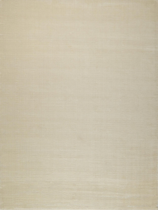 Exquisite Rugs Exquisite Rugs Velutto Modern Handmade Silky Nylon in 6541 Light Beige 10' x 14' Area Rug