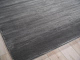 Exquisite Rugs Exquisite Rugs Pavia Modern Handmade Silky Nylon in 6760 Gray 8' x 10' Area Rug