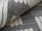 Exquisite Rugs Exquisite Rugs Naturals Handmade New Zealand Wool in 6787 Ivory/Silver 10' x 14' Area Rug