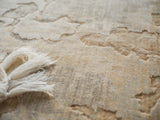 Exquisite Rugs Exquisite Rugs Infinity Handmade Wool/Nylon in 7130 Silver/Beige 10' x 14' Area Rug