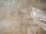 Exquisite Rugs Exquisite Rugs Infinity Handmade Wool/Nylon in 7130 Silver/Beige 10' x 14' Area Rug