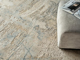 Exquisite Rugs Exquisite Rugs Infinity Handmade Wool/Nylon in 7134 Ivory/Blue/Terracotta 10' x 14' Area Rug
