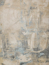 Exquisite Rugs Exquisite Rugs Infinity Handmade Wool/Nylon in 7134 Ivory/Blue/Terracotta 10' x 14' Area Rug