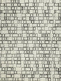 Exquisite Rugs Exquisite Rugs Soho Handmade Hand Tufted New Zealand Wool 7135 Ivory/Black 8' x 10' Area Rug