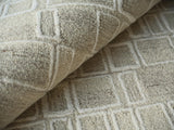Exquisite Rugs Exquisite Rugs Soho Handmade Hand Tufted New Zealand Wool Beige/Ivory 8' x 10' Area Rug
