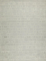 Exquisite Rugs Exquisite Rugs Soho Handmade Hand Tufted New Zealand Wool 7140 Silver/Ivory 6' x 9' Area Rug