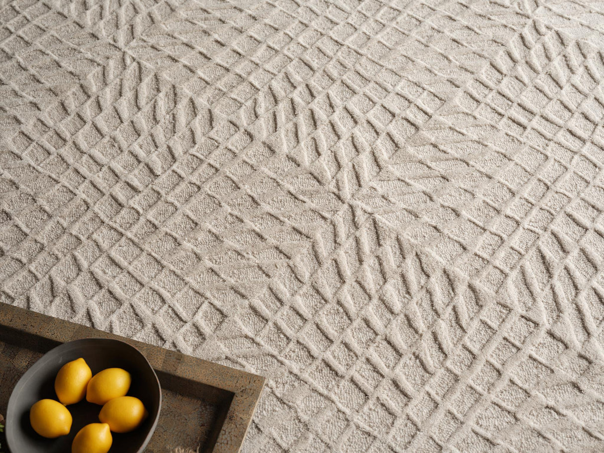 Exquisite Rugs Exquisite Rugs Sandro Handmade New Zealand Wool in 7150 Silver 6' x 9' Area Rug