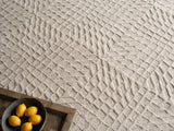 Exquisite Rugs Exquisite Rugs Sandro Handmade New Zealand Wool in 7150 Silver 6' x 9' Area Rug