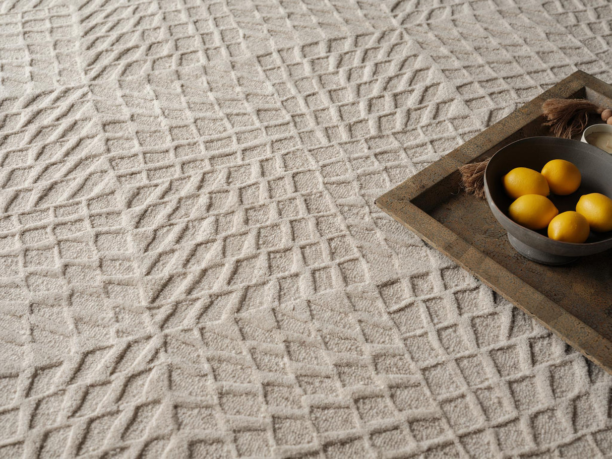 Exquisite Rugs Exquisite Rugs Sandro Handmade New Zealand Wool in 7150 Silver 6' x 9' Area Rug
