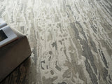 Exquisite Rugs Exquisite Rugs Cortero Handmade Hand Tufted New Zealand Wool 7156 Gray/Ivory 6' x 9' Area Rug