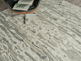 Exquisite Rugs Exquisite Rugs Cortero Handmade Hand Tufted New Zealand Wool 7156 Gray/Ivory 9' x 12' Area Rug