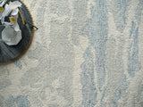 Exquisite Rugs Exquisite Rugs Cortero Handmade Hand Tufted New Zealand Wool Blue/Ivory 6' x 9' Area Rug