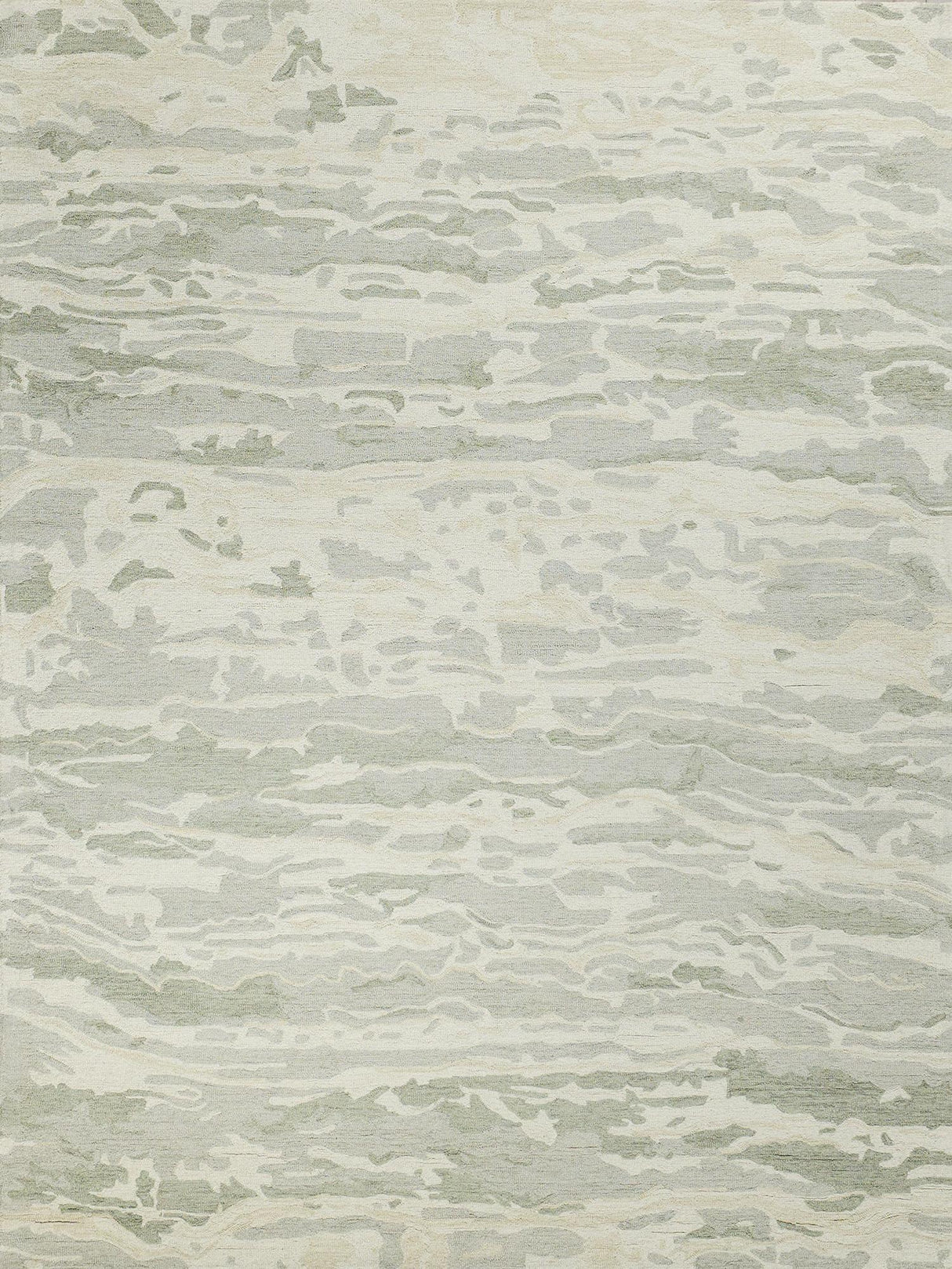Exquisite Rugs Exquisite Rugs Cortero Handmade Hand Tufted New Zealand Wool Green/Ivory 12' x 15' Area Rug