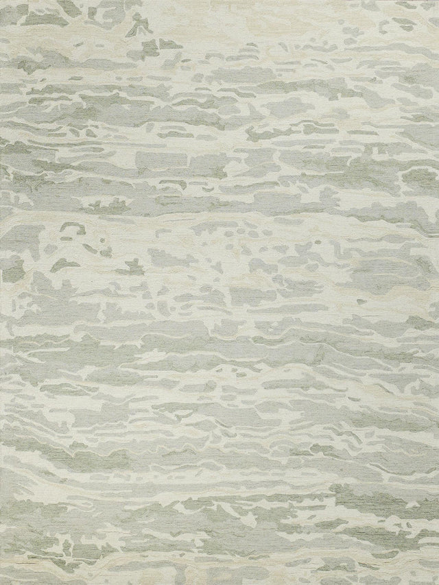 Exquisite Rugs Exquisite Rugs Cortero Handmade Hand Tufted New Zealand Wool Green/Ivory 12' x 15' Area Rug