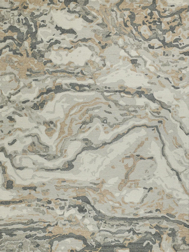 Exquisite Rugs Exquisite Rugs Cortero Handmade Hand Tufted New Zealand Wool 7161 Gray/Ivory 4' x 6' Area Rug