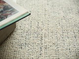 Exquisite Rugs Exquisite Rugs Elements Handmade Hand Tufted New Zealand Wool 7167 Blue/Ivory 9' x 12' Area Rug