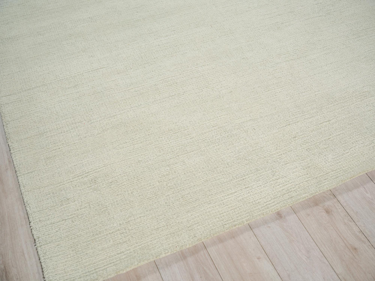 Exquisite Rugs Exquisite Rugs Elements Handmade Hand Tufted New Zealand Wool 7168 Green/Ivory 4' x 6' Area Rug