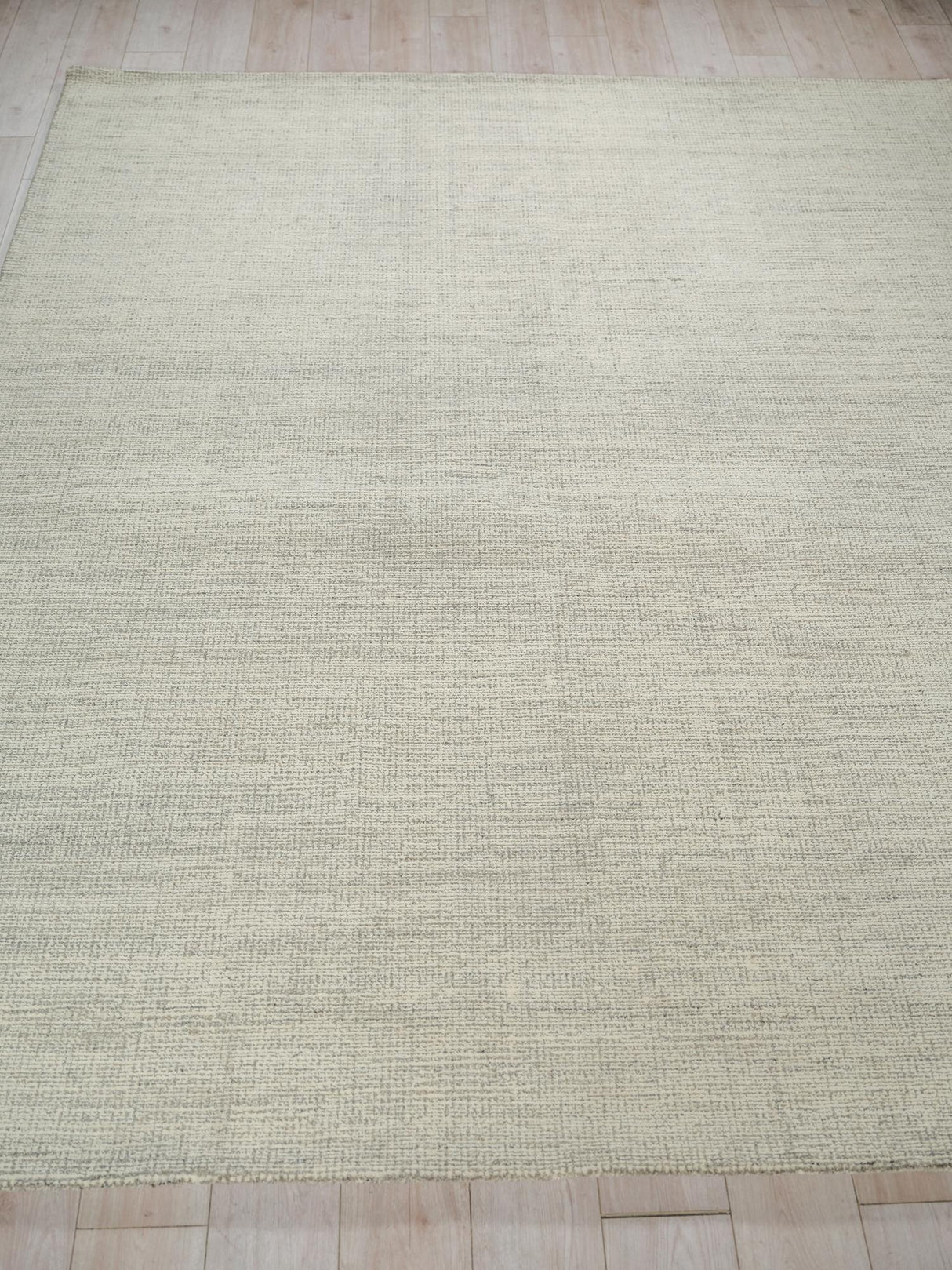 Exquisite Rugs Exquisite Rugs Elements Handmade Hand Tufted New Zealand Wool 7169 Gray/Ivory 6' x 9' Area Rug