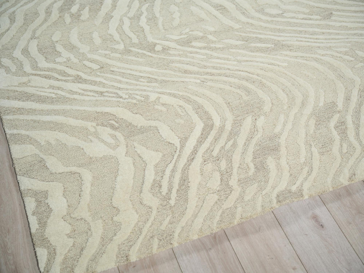 Exquisite Rugs Exquisite Rugs Entro Handmade New Zealand Wool 7180 Beige/Ivory 12' x 15' Area Rug