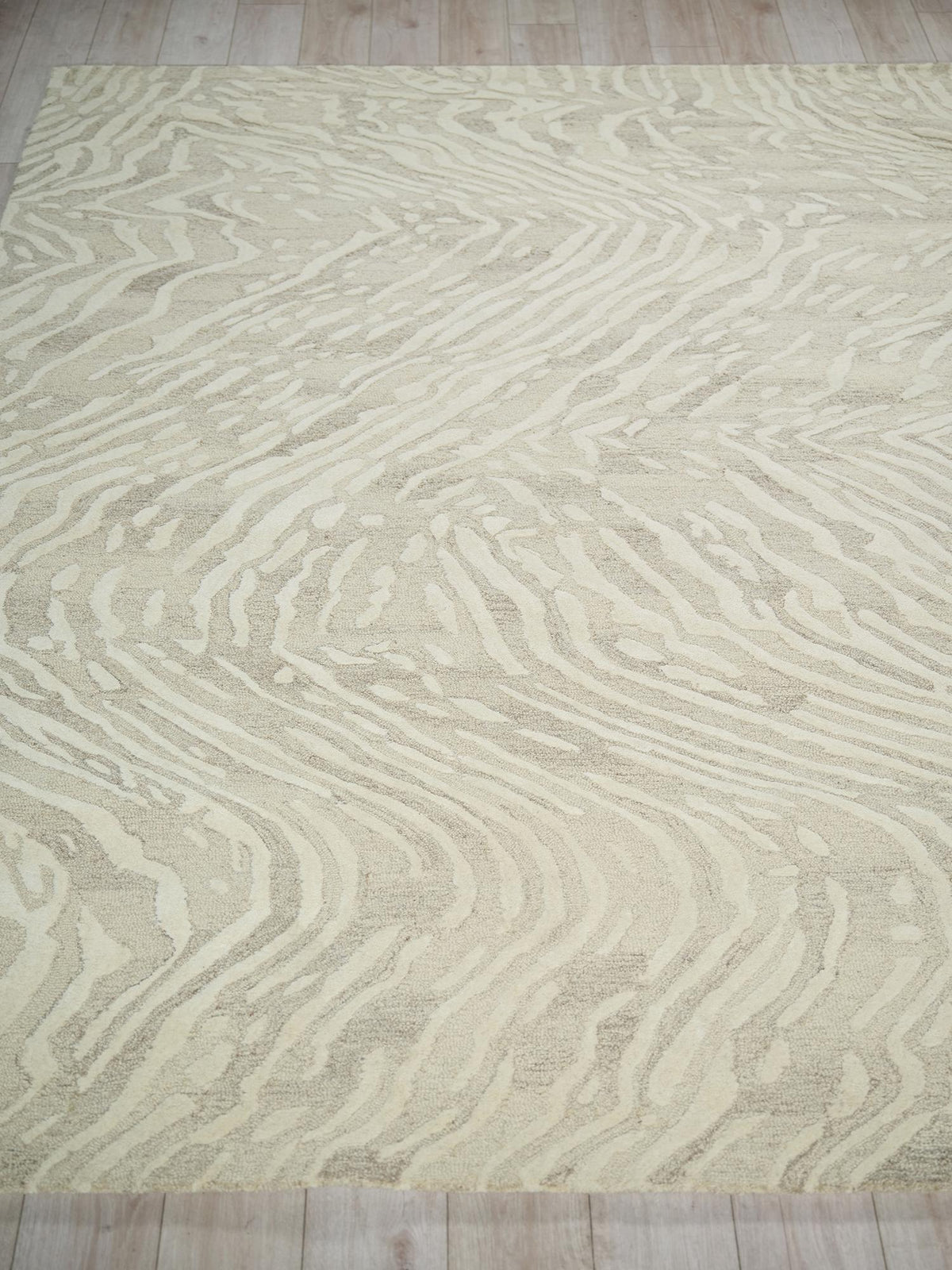 Exquisite Rugs Exquisite Rugs Entro Handmade New Zealand Wool 7180 Beige/Ivory 12' x 15' Area Rug