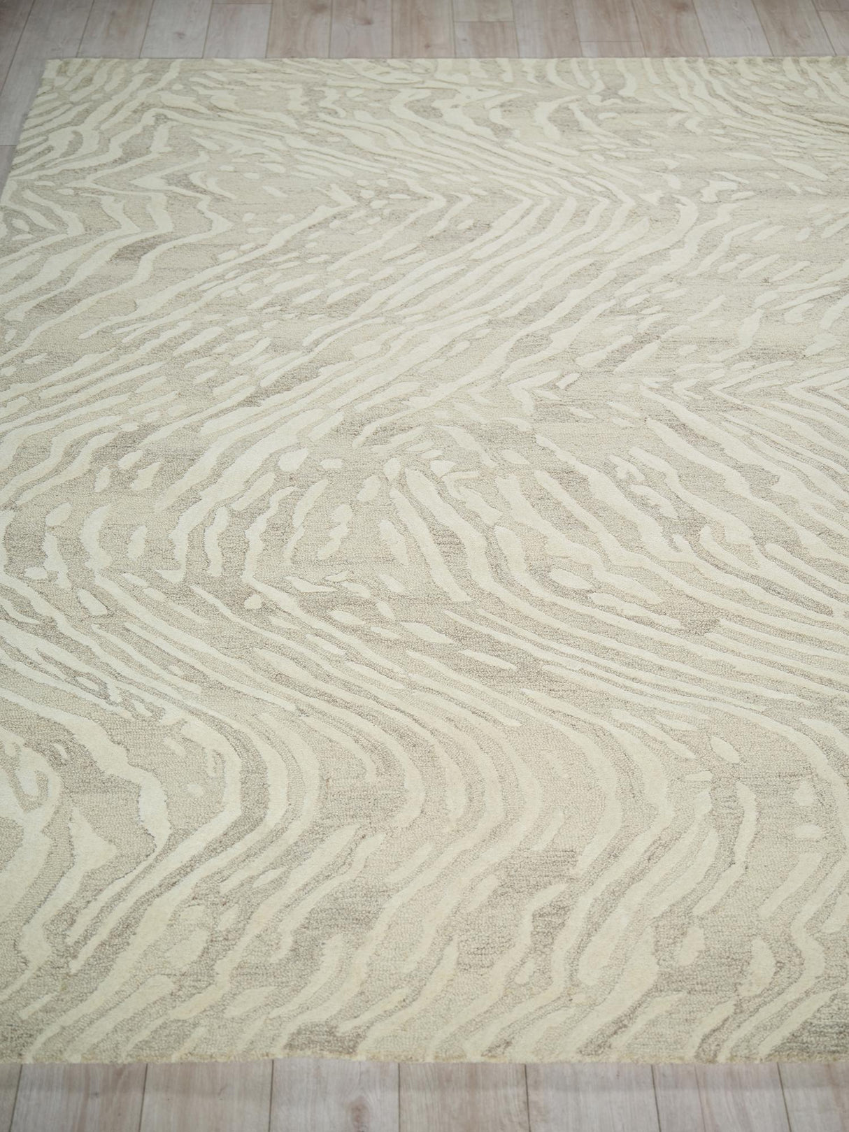 Exquisite Rugs Exquisite Rugs Entro Handmade New Zealand Wool 7180 Beige/Ivory 9' x 12' Area Rug