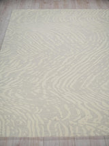 Exquisite Rugs Exquisite Rugs Entro Handmade New Zealand Wool 7181 Silver/Ivory 8' x 10' Area Rug