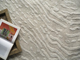 Exquisite Rugs Exquisite Rugs Entro Handmade New Zealand Wool 7181 Silver/Ivory 8' x 10' Area Rug