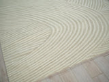 Exquisite Rugs Exquisite Rugs Entro Handmade New Zealand Wool 7183 Beige/Ivory 4' x 6' Area Rug