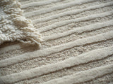 Exquisite Rugs Exquisite Rugs Entro Handmade New Zealand Wool 7183 Beige/Ivory 4' x 6' Area Rug