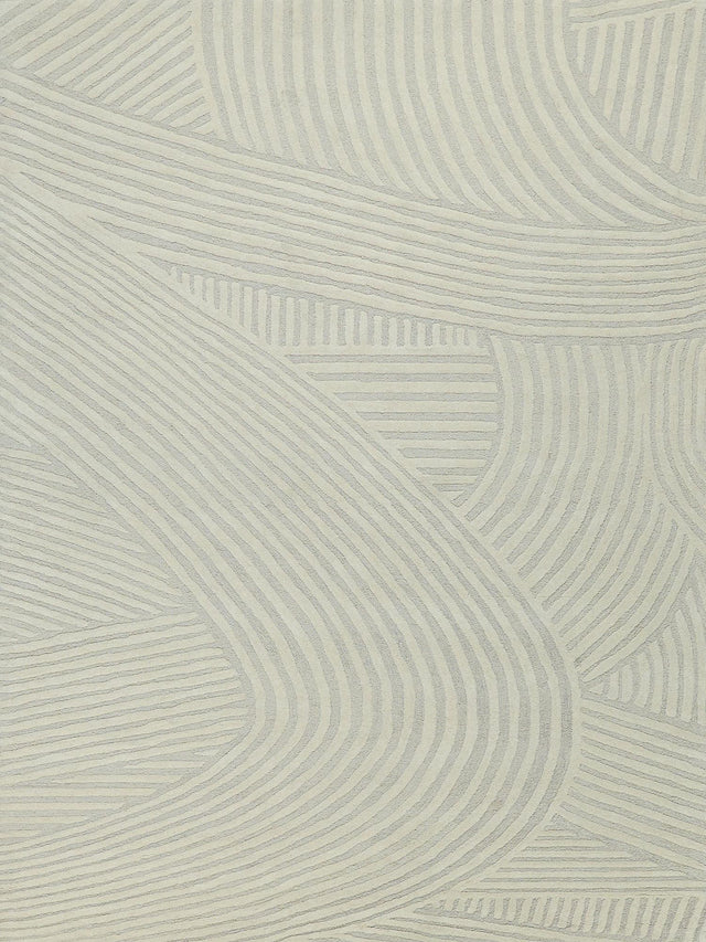 Exquisite Rugs Exquisite Rugs Entro Handmade New Zealand Wool 7184 Silver/Ivory 10' x 14' Area Rug