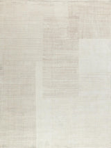 Exquisite Rugs Exquisite Rugs Cantori Handmade Wool/Bamboo Silk in 7199 Ivory/Light Beige 4' x 6' Area Rug