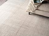 Exquisite Rugs Exquisite Rugs Cantori Handmade Wool/Bamboo Silk in 7199 Ivory/Light Beige 4' x 6' Area Rug