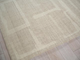 Exquisite Rugs Exquisite Rugs Breckenridge Handmade Hand Tufted New Zealand Wool 7204 Beige/Ivory 10' x 14' Area Rug