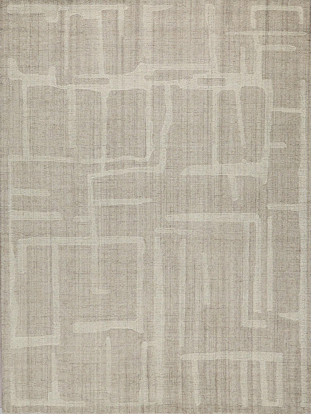 Exquisite Rugs Exquisite Rugs Breckenridge Handmade Hand Tufted New Zealand Wool 7204 Beige/Ivory 8' x 10' Area Rug