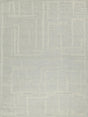 Exquisite Rugs Exquisite Rugs Breckenridge Handmade Hand Tufted New Zealand Wool 7206 Silver/Ivory 12' x 15' Area Rug