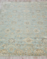 Exquisite Rugs Exquisite Rugs Artisan Handmade Wool/Nylon in 7228 Light Blue 8' x 10' Area Rug