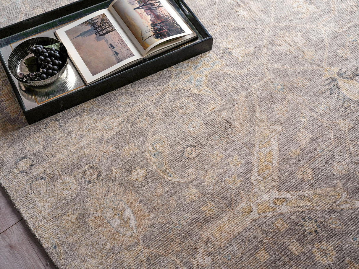 Exquisite Rugs Exquisite Rugs Artisan Handmade Wool/Nylon in 7230 Camel 8' x 10' Area Rug