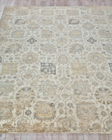Exquisite Rugs Exquisite Rugs Artisan Handmade Wool/Nylon in 7231 Ivory 9' x 12' Area Rug