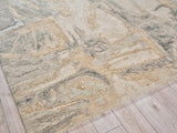 Exquisite Rugs Exquisite Rugs Infinity Handmade Wool/Nylon in 7233 Gray/Silver 6' x 9' Area Rug
