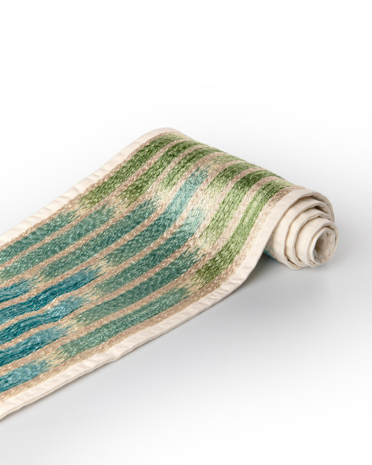 Brunschwig & Fils CASCADE BORDER TEAL/GREEN Trim