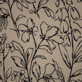 Maxwell LOBELIA #205 CARBON Drapery Fabric